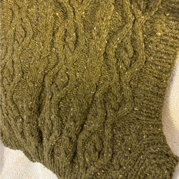 VINTAGE SWEATER VEST BANANA REPUBLIC WOOL CHUNKY - Picture 6 of 9